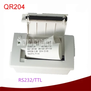 

QR204 58mm Super Mini Embedded Low-Noise Receipt Thermal Printer Optional USB RS-232/TTL Port Different Printer 5V-9V DC 12V