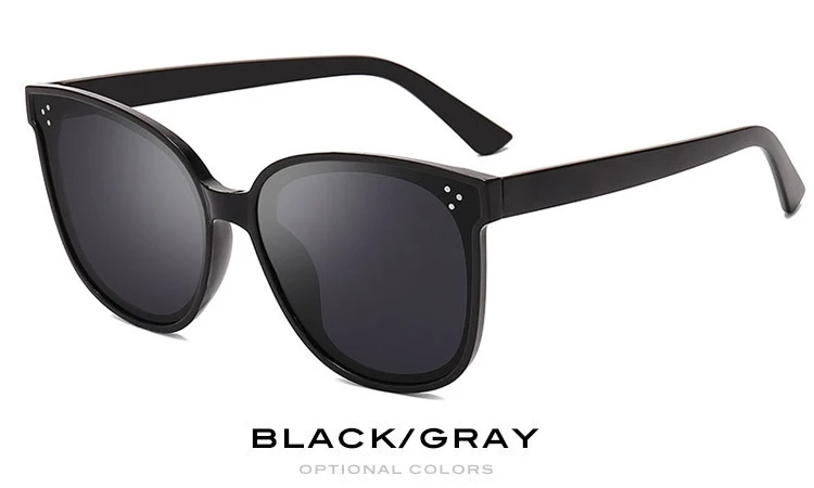 LVVKEE Модные оттенки женские солнцезащитные очки черные модные очки UV400 Винтажные женские солнцезащитные очки Брендовые - Цвет линз: C2