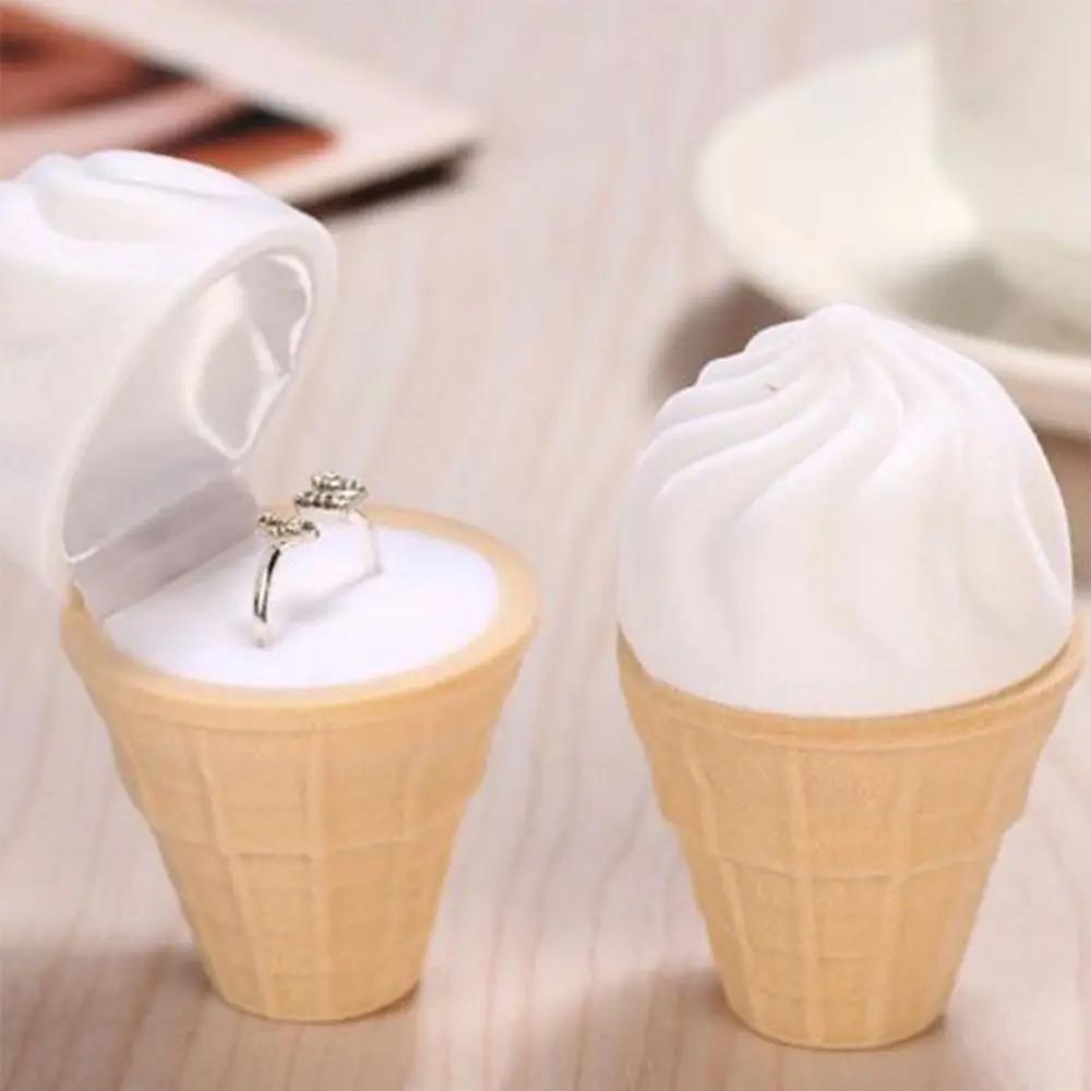 New Jewelry Box Ice Cream Shaped Gift Package Idea