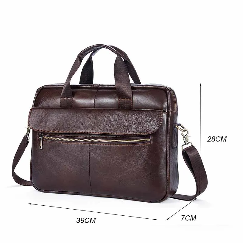 2019 Man Briefcase Genuine Leather Bag Men Business Briefcase Messenger Bags Male Vintage Men's Shoulder Bag Large Capacity Bags 2019 Man Briefcase Genuine Leather Bag Men Business Briefcase Messenger Bags Male Vintage Men's Shoulder Bag Large Capacity Bags