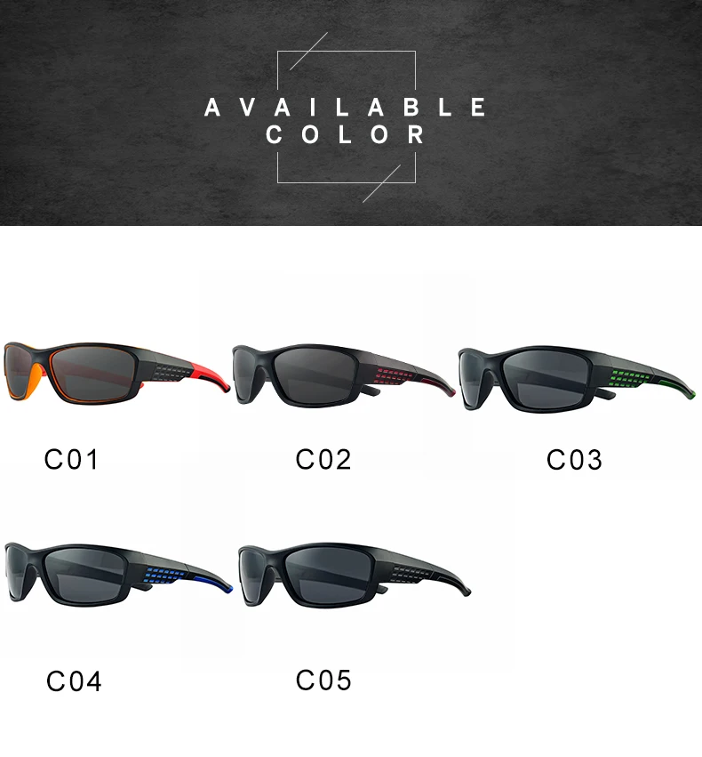 Ywjanp новые брендовые черные спортивные поляризованные солнцезащитные очки для мужчин и женщин спортивные солнцезащитные очки для вождения на открытом воздухе очки для рыбалки