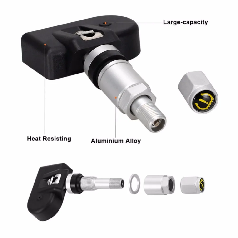 ONEWELL Bluetooth 4.0 TPMS Car Tire Tire Pressure Monitoring system With 4 Sensors TPMS Alarm system For Android / IOS ONEWELL Bluetooth 4.0 TPMS Car Tire Tire Pressure Monitoring system With 4 Sensors TPMS Alarm system For Android / IOS