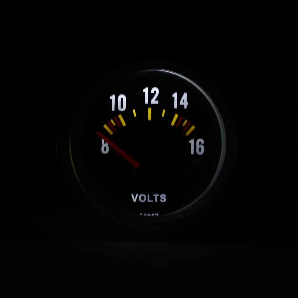 Вольтметр CNSPEED измеритель напряжения из углеродного волокна 52 мм YC100037|gauge 52mm|gauge