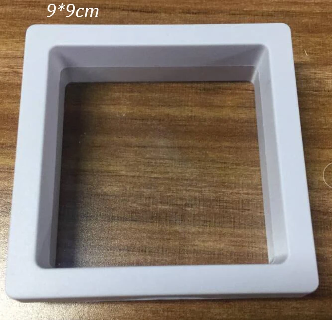 small tranparent box Atoztide 1 шт. Красная Сумка из органзы на шнуровке черный бархатный чехол мешочек для украшений Упаковка отображение свадебной вечеринки Подарочная коробка для украшения - Цвет: small tranparent box