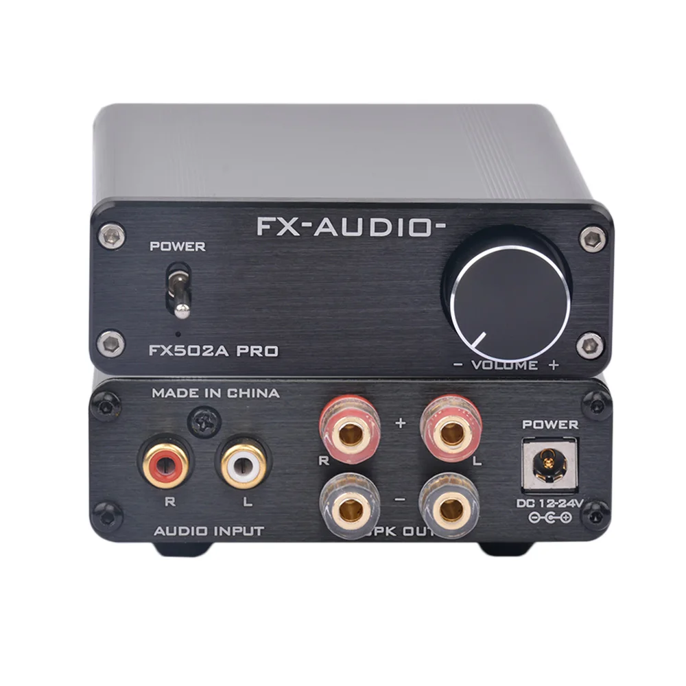 FX Audio FX502A PRO HIFI 2 0 TPA3116D2 чистый цифровой аудио Мощный мини домашний Hifi усилитель 50