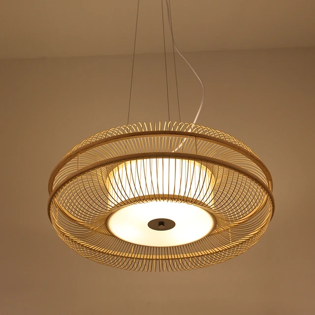 Handmade Weaving Clic China Anest Pendant Lamp Bamboo Lighting Handmade Weaving Clic China Anest Pendant Lamp Bamboo Lighting Fixtures Decor Hanglamp For Tea