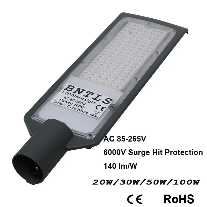 1 шт. 30 Вт 50 светодиодный уличный свет Водонепроницаемый IP65 AC165 265V фонарь дорожный
