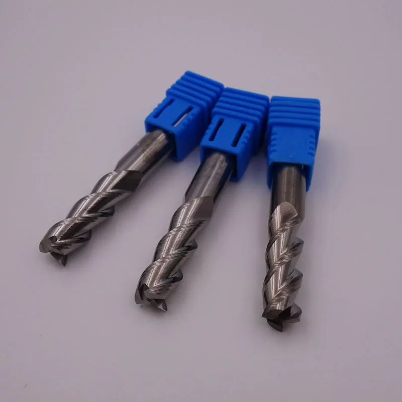 

Beable tool 12*12*30*75MM three Flute end mill HRC45 milling bits for aluminum metal cutting tools flat end mill cnc tools