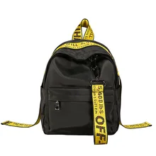 2017 Новые Моды для Женщин Mochilas Mujer красочные письмо Дизайнер водонепроницаемый лента Рюкзак Марка Рюкзак дамы мини мешочки