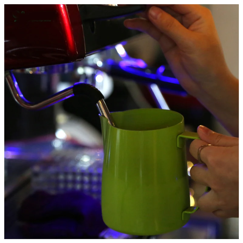 1 шт. разноцветный кувшин для кофе эспрессо 600 мл|mug color|mug stainless steelmug steel |
