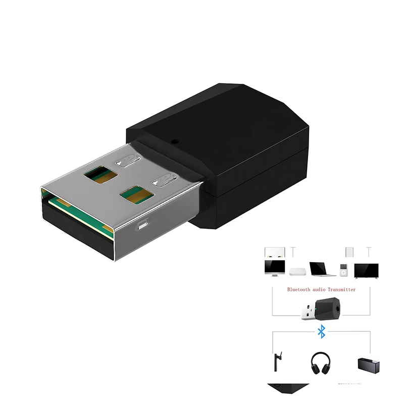 High Quality USB Bluetooth 4.2 Stereo Audio Transmitter Adapter for TV PC Speaker Headphone | Электроника