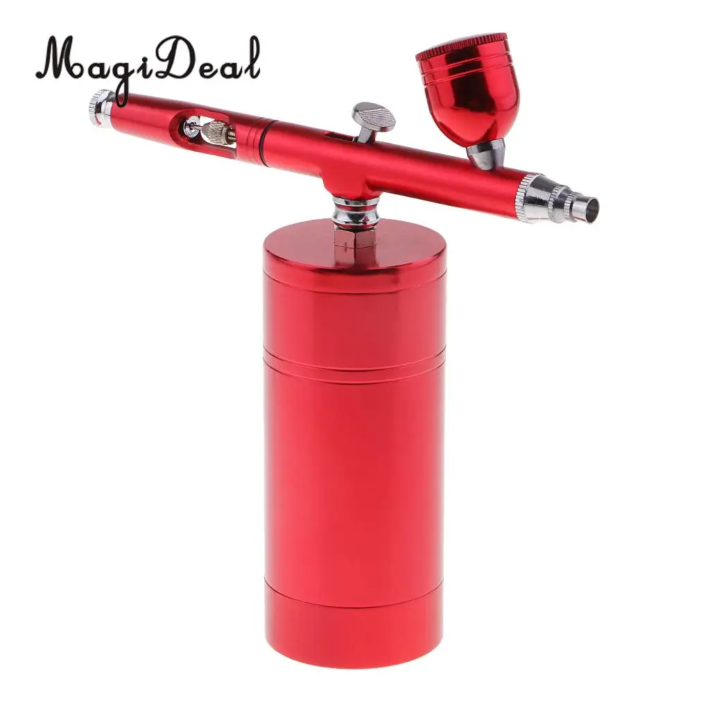 2 Charge Type Airbrush Tool Dual Action Gravity Feed 0.3mm Nozzle Spray Airbrush Nail Art Paint Tattoo Tool Air Compressor Kit