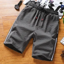 Модные мужские быстросохнущие шорты, летние шорты мужские Свободные повседневные пляжные шорты-бермуды Hombre мужские короткие бордшорты плюс размер M-4XL