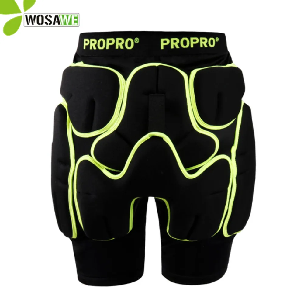 PROPRO Snowboard Shorts hombres mujeres goma Hockey Hip Protector esquí patinaje Butt corsé ciclismo rodillo engranaje deportes protección