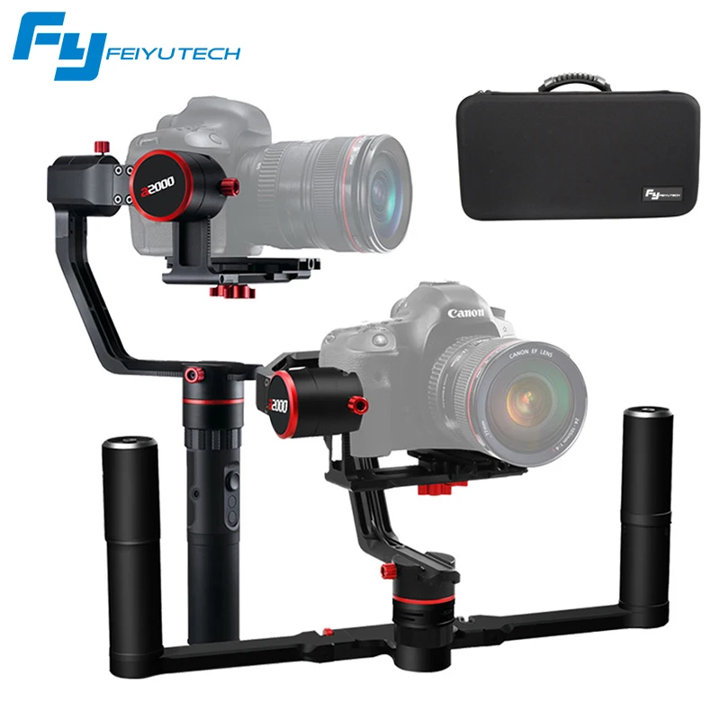 

FeiyuTech a2000 Cameras Stabilizer for Mirrorless DSLR Dual Handheld timelapse for Canon SONY Panasonic 2000g VS Crane 2