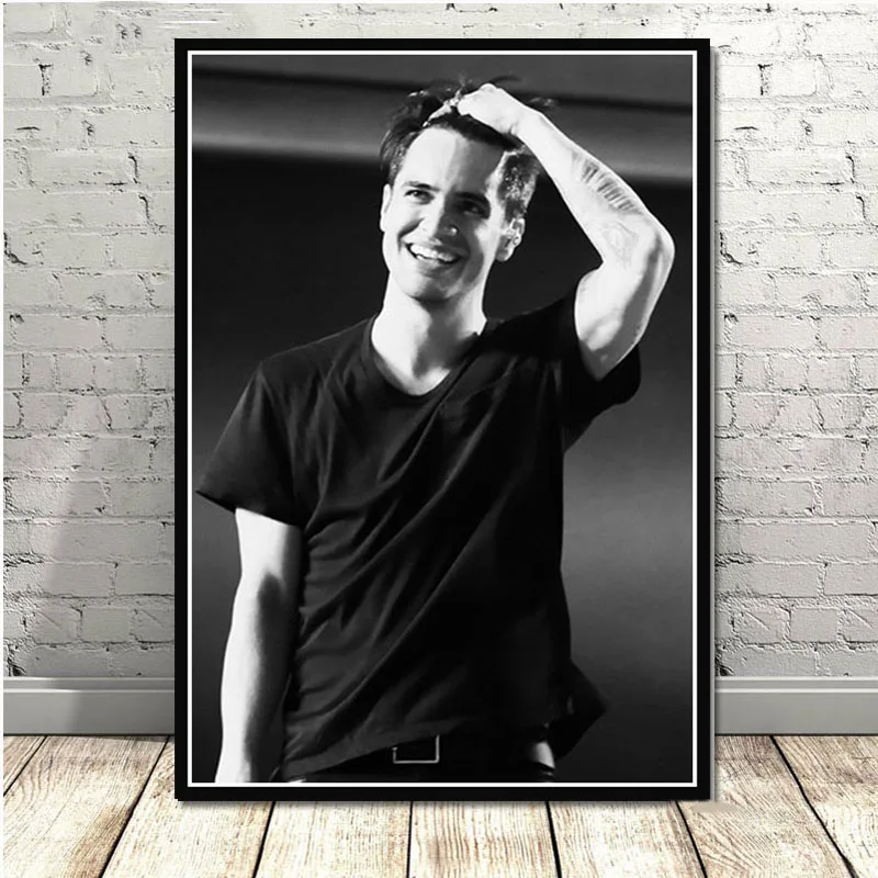0003 Brendon Urie Panic на дискотеке художественный постер картина Картина Настенная картина домашний декор, плакаты и принты - Цвет: 0003