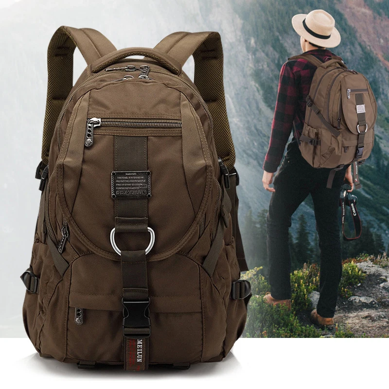 Модный мужской рюкзак, Большой Вместительный рюкзак для путешествий, сумка для альпинизма, рюкзак для ноутбука, мужской многофункциональный рюкзак