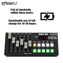 Console DMX sans fil 30, équipement de contrôle de scène, idéal pour DJ discothèque, contrôleur de Bar, éclairage d'effet de scène DMX512