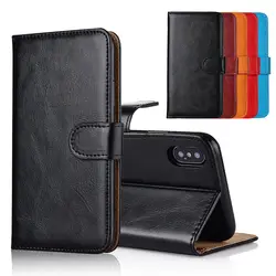 Для Oukitel K10000 подставка для крышки корпуса флип чехол кожаный бумажник с карты карман