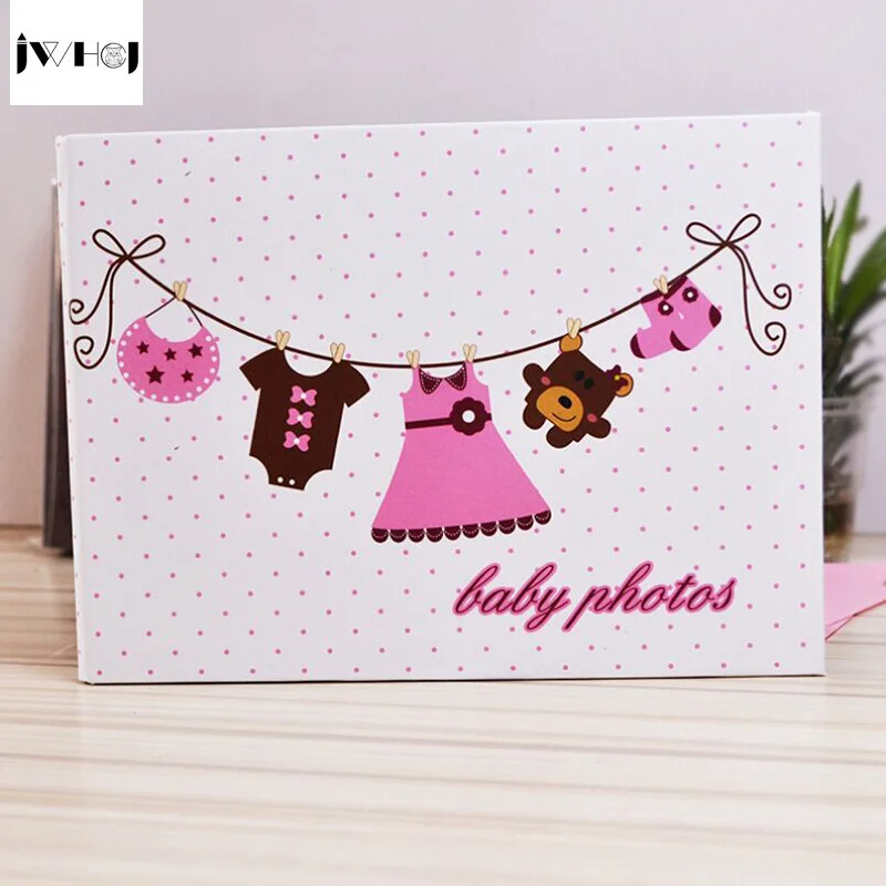 Comprar 1 piezas de 10 pulgadas Foto álbum de fotos de boda, niños, familia memoria álbum hecho a mano pegajosa tipo scrapbooking