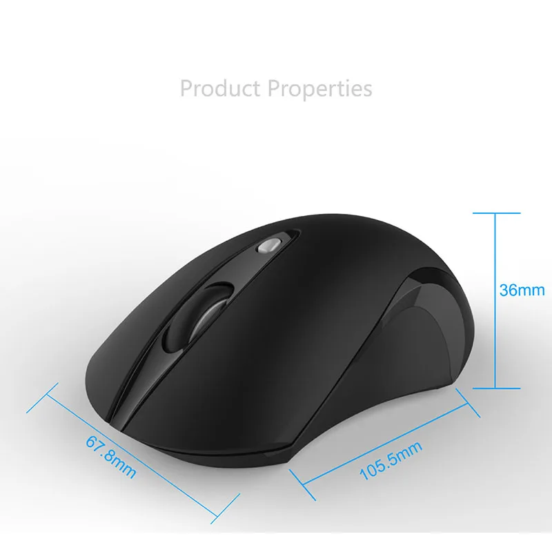 WINS XP/7/8/10 USB Silent Wireless mouse New 1600 DPI Computer Mouse 2.4G Receiver Mouse For PC Laptop Desktop