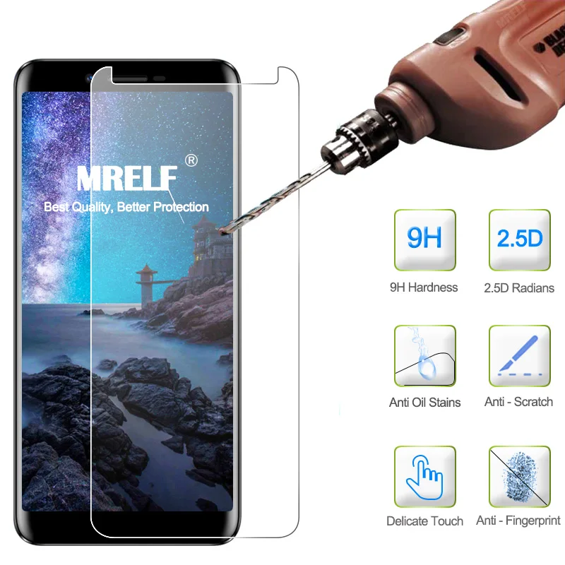 Закаленное стекло 2.5D 9H Для Doogee X60L защитная пленка для экрана телефона | Мобильные
