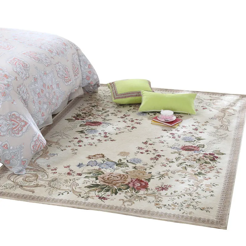 70X140CM сельские ковры на полу гостиная спальня Короткие Цветочные журнальный