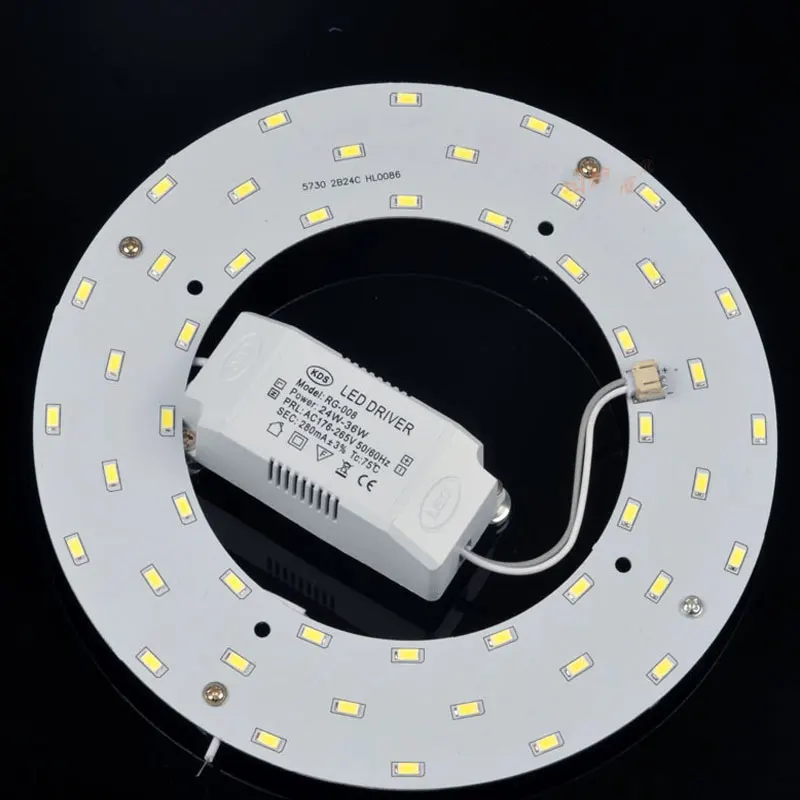 Ceiling Light Ring Light Source Board 18w 24w 36w Led Panel Light