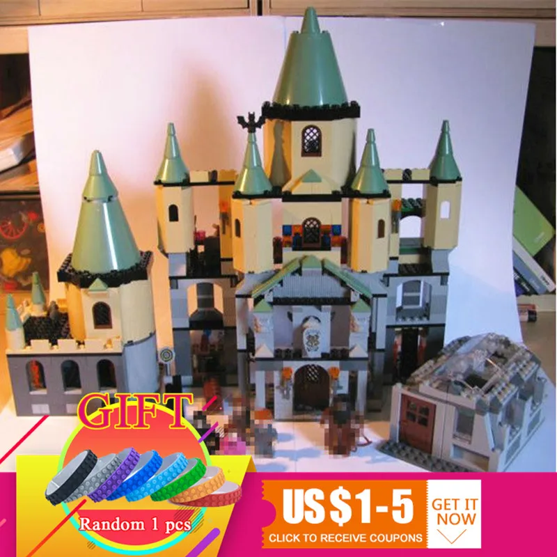 

16029 1033Pcs The magic hogwort castle set Educational Compatible with 5378 Building blocks Model Gift toys