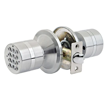 

Hot Electronic password door locks Keyless Electronic Keypad Lock,latch bolt door lock Satin Nickel