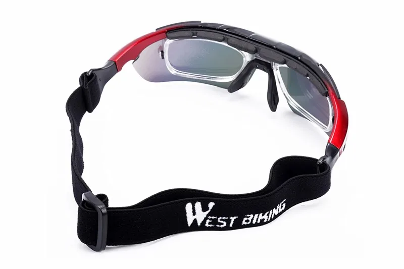WEST BIKING Профессиональные поляризованные велосипедные очки для улицы, спортивные велосипедные очки UV400 с 5 объектив 4 вида цветов велосипедные солнцезащитные очки