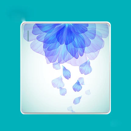 

86 Switch Socket Panel Fresh Personality Creative Art Switch Bloom Series PC 220V 10A