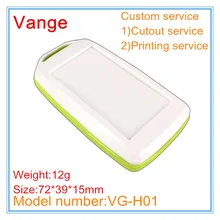 2 шт./лот, красочный чехол IP54, ABS пластик, сделай сам, портативная коробка, корпуса для портативной коробки 72*39*15 мм