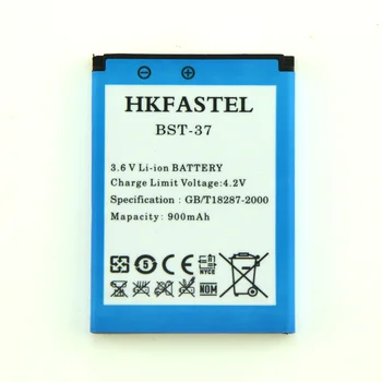 

HKFASTEL New BST-37 Li-ion Battery For Sony Ericsson W800 W810 W810i Z300 Z520 Z520i Z520a Z710 Z710i Mobile Phone Batteries