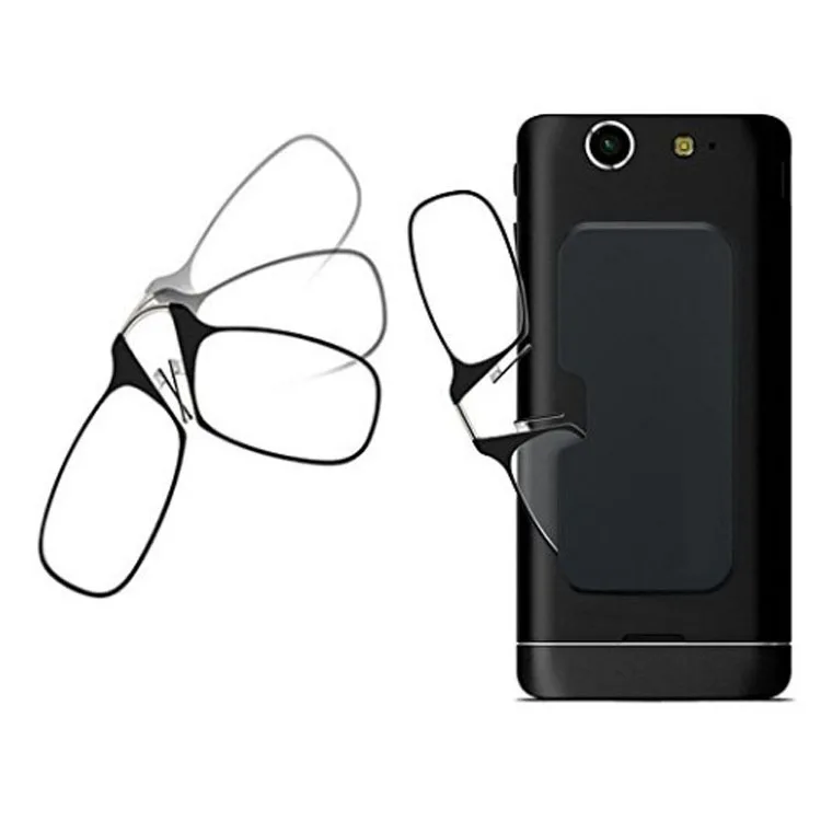 

Stick Anywhere, Go Everywhere Women Men Reading Glasses Plus Universal Pod Case,, Case SOS +1.0 +1.5 +2.0 +2.5 +3.0