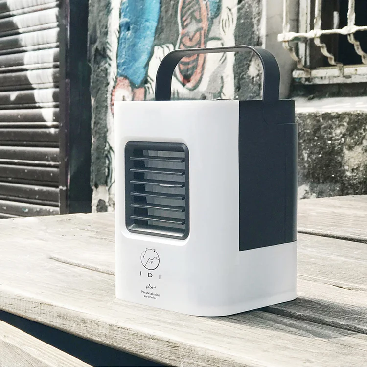 

Idi MINI Usb Air Cooler Mini Personal Air Conditioner Home Office Desk Cooler Cooling Bladeless Fan New Arriva