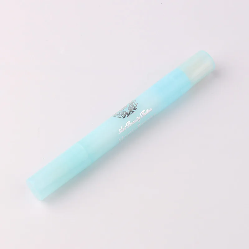 5 шт./лот ручка для удаления лака с ногтей Очиститель ногтей УФ-гель корректор бесплатно лак для ногтей жидкость Маникюр Ongle DIY инструмент для росписи ногтей - Цвет: Blue