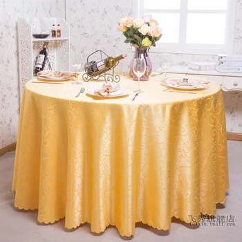 

ROMANZO Polyester Round Table Cloth Pattern Fabric Multi-functional Cloth Tablecloth Machine Washable Wedding Table Cloths