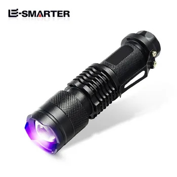 

UV Ultra Violet LED Flashlight Blacklight Light 395 nM Inspection Lamp Torch Dli128