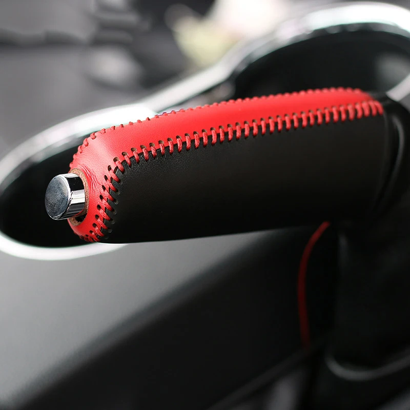 MOPAI Противоскользящий Кожаный Автомобильный интерьер ручной тормоз