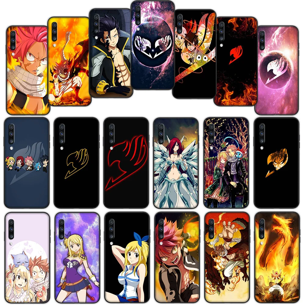 

Anime Manga Fairy Tail Soft Cover Case for Samsung Galaxy A50 A6 Plus A7 A8 2018 A5 A9 A10 A30 A40 A70
