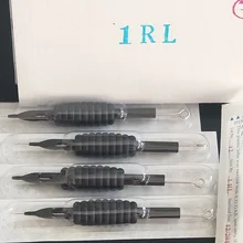 40 шт. 1RL одноразовые Насадки для татуажа трубы с Вышивка Крестом Иглы 3/"(19 мм) одноразовые иглы татуировки и трубы 3/4 Ручки рулевые для мотоциклов с наконечником