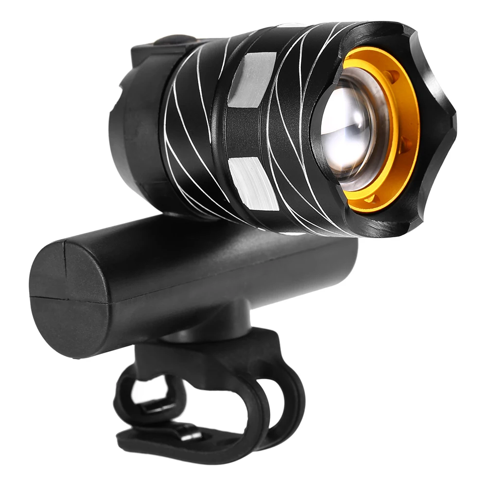 Best Waterprof Bike Front Light LED Bicycle Light MTB Bike Headlight Cycling Warning Flashlight with USB Cable Bicycle Accessories 1