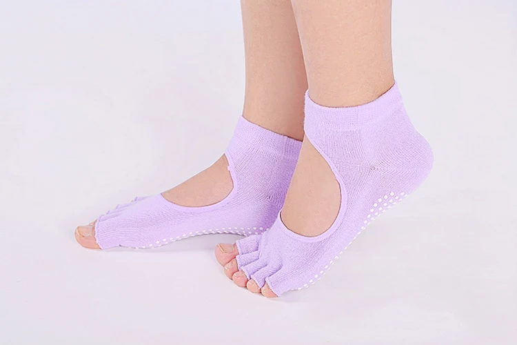Dot Antislip Open Toe Cool Sports Sock