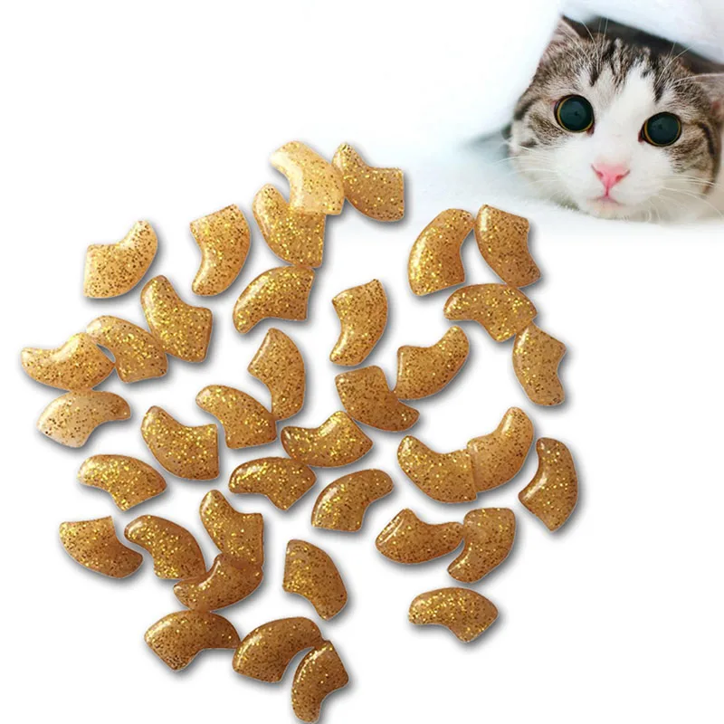 Silicone Paw Claw Care Nails Covers Crystal Sticky Wearable Pets Caps Case For Pet Dogs Cats Kitten Puppy Cat Grooming Supplies