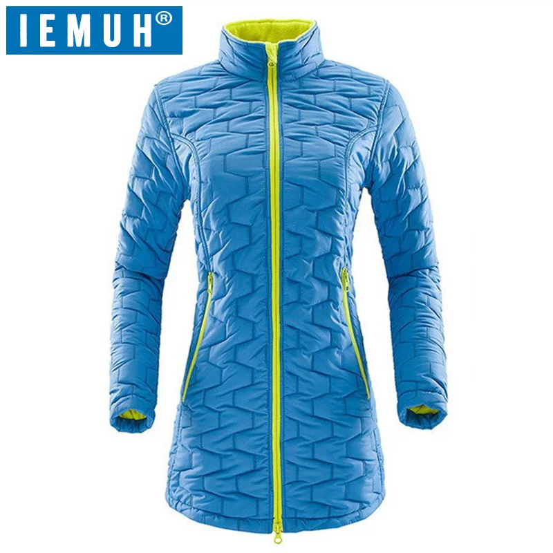 

IEMUH Winter Women's down jacket Warm Coat Women Ultralight White Duck Down Jacket Female Long Duck Down Jacket Women Plus Size
