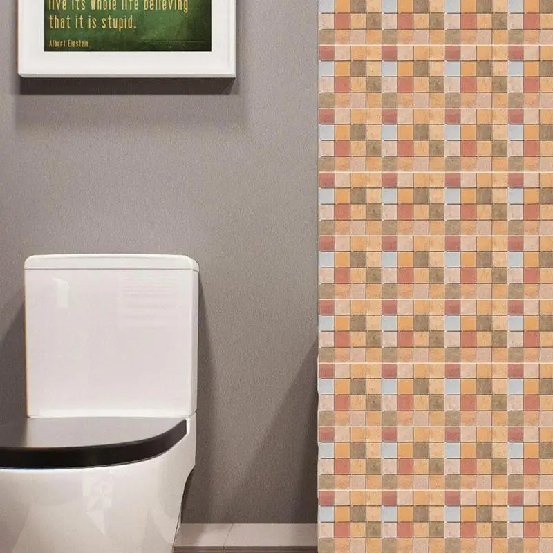 Self Adhesive Mosaic Tile Sticker,Kitchen Backsplash Bathroom Wall Tile Stickers Decor Waterproof Peel&Stick PVC Tiles 10x10cm Self Adhesive Mosaic Tile Sticker,Kitchen Backsplash Bathroom Wall Tile Stickers Decor Waterproof Peel&Stick PVC Tiles 10x10cm