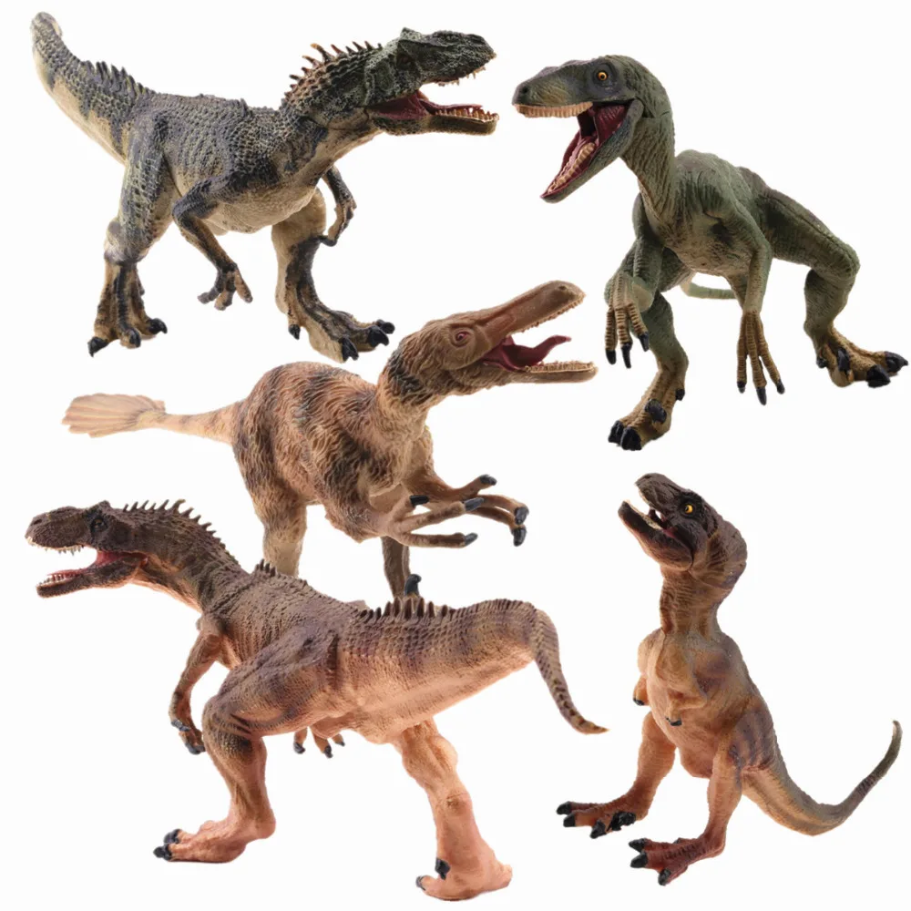 REikirc 5 шт./набор Raptor серия Allosaurus велоцираптор тираннозавр Рекс фигурки игрушечные