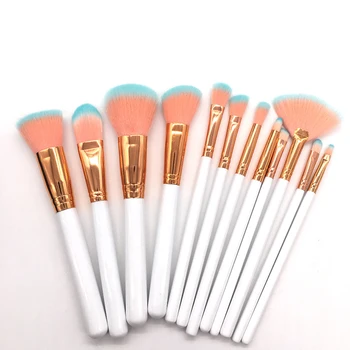 

12 Pcs Professional Makeup Brushes Set Eye makeup brushes Eyeshadow Eyeliner Concealer Make Up Cosmetic Beauty pincel maquiagem