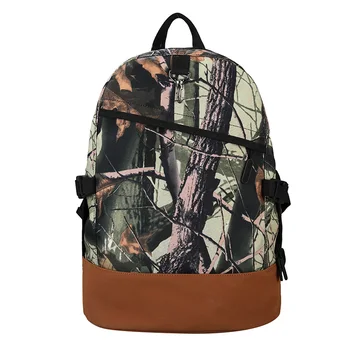 

Fashion Water Resistant Nylon Women Backpack Tree and Leaf Printing Female School Rucksack Girls Daily College Laptop Bagpack